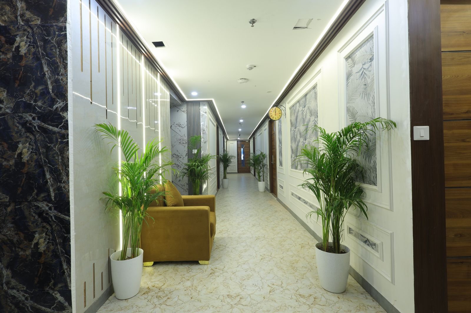 GP Hotel interior corridor